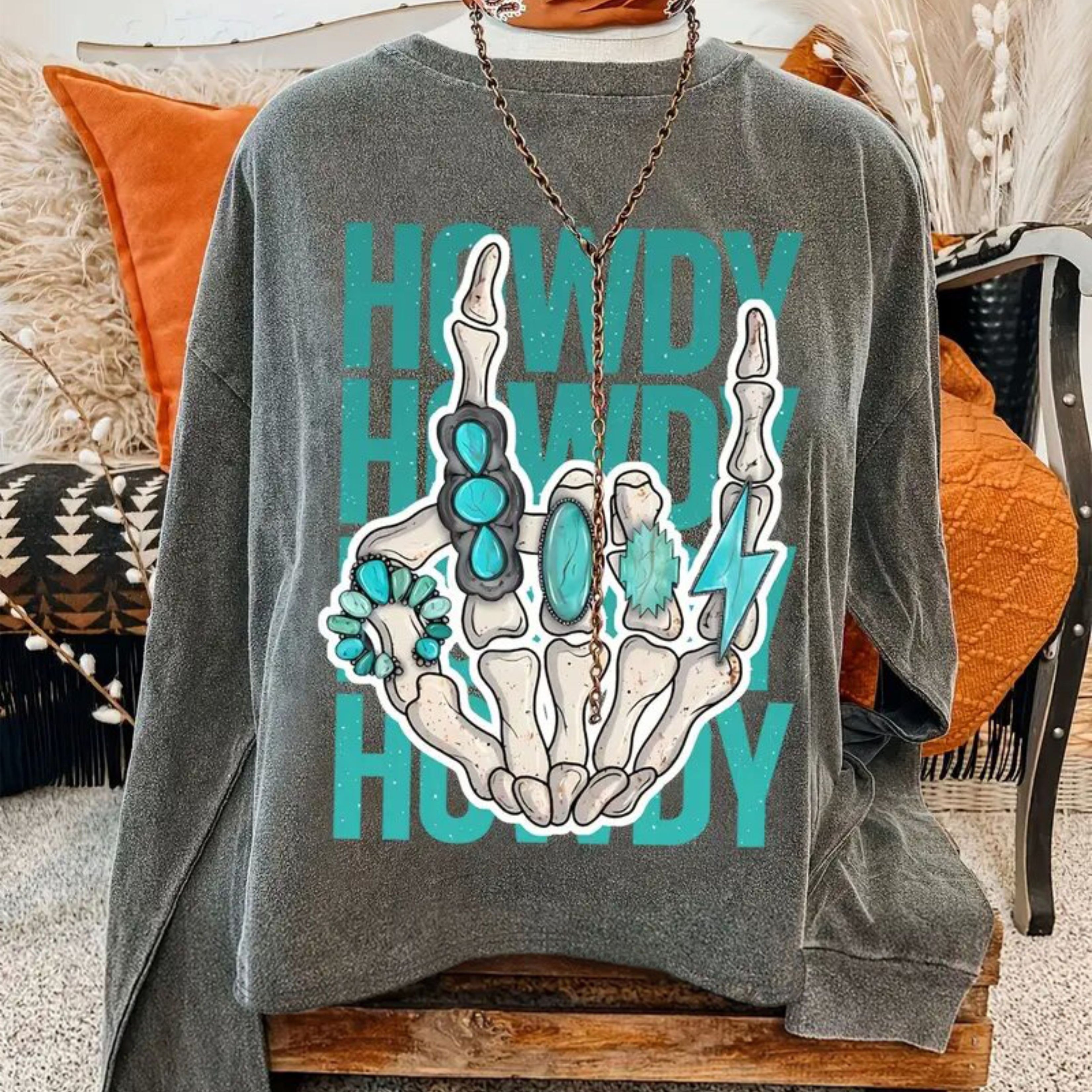 

Women's Long Sleeve Sweatshirt - , Polyester