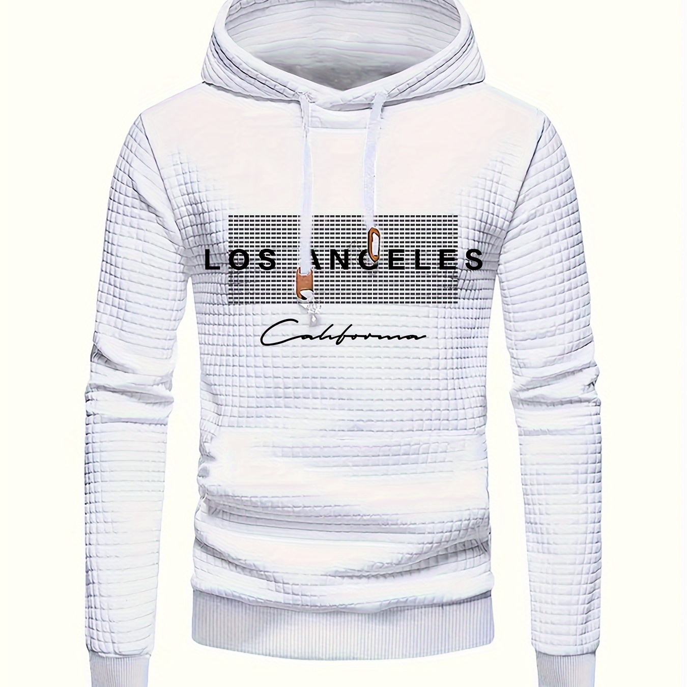 

Sweatshirt à imprimé texturé pour hommes, à manches longues, pour et l'hiver, décontracté et polyvalent, idéal cadeau