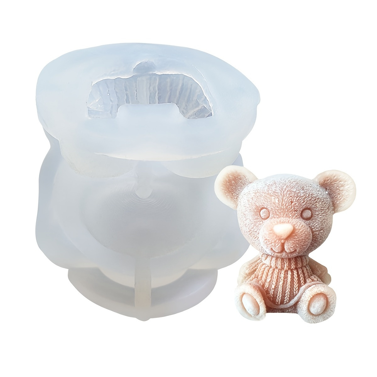 1pc Silicone Ice Cube Mold Animal Light Bulbs Shaped Ice - Temu