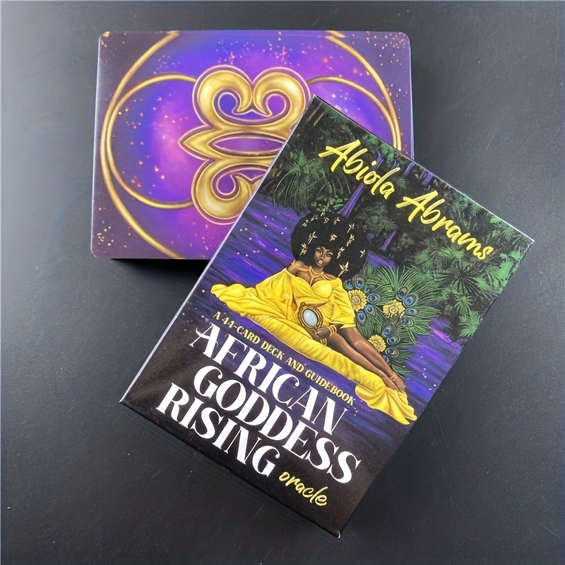 Unlock the Secrets of Your Soul with the African Goddess Rising Oracle Cards Tarot Prophecy Divination Party Board Game!