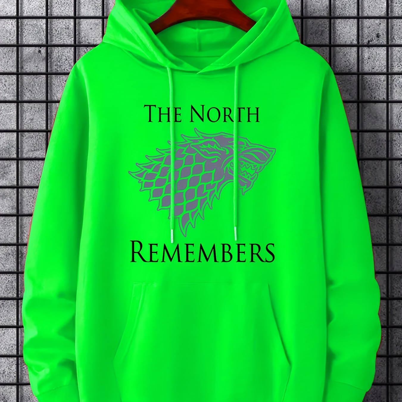 

Men's Casual "animal" Graphic Print Hoodies, Drawstring Comfortable Oversized Hooded Pullover Sweatshirt Plus Size