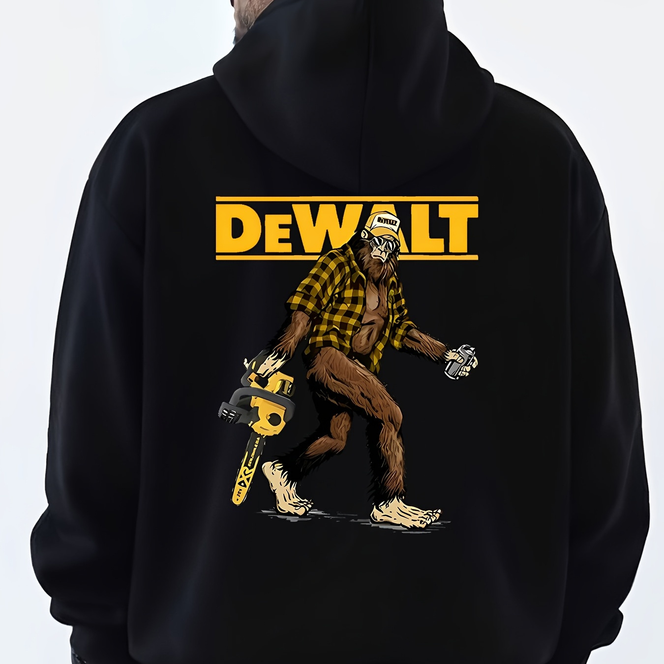 

Dewalt Men's And Women's Long Sleeved Drawstring Hoodies Are Suitable For Autumn And Winter Warm Tops As Birthday Gifts And Holiday Gifts