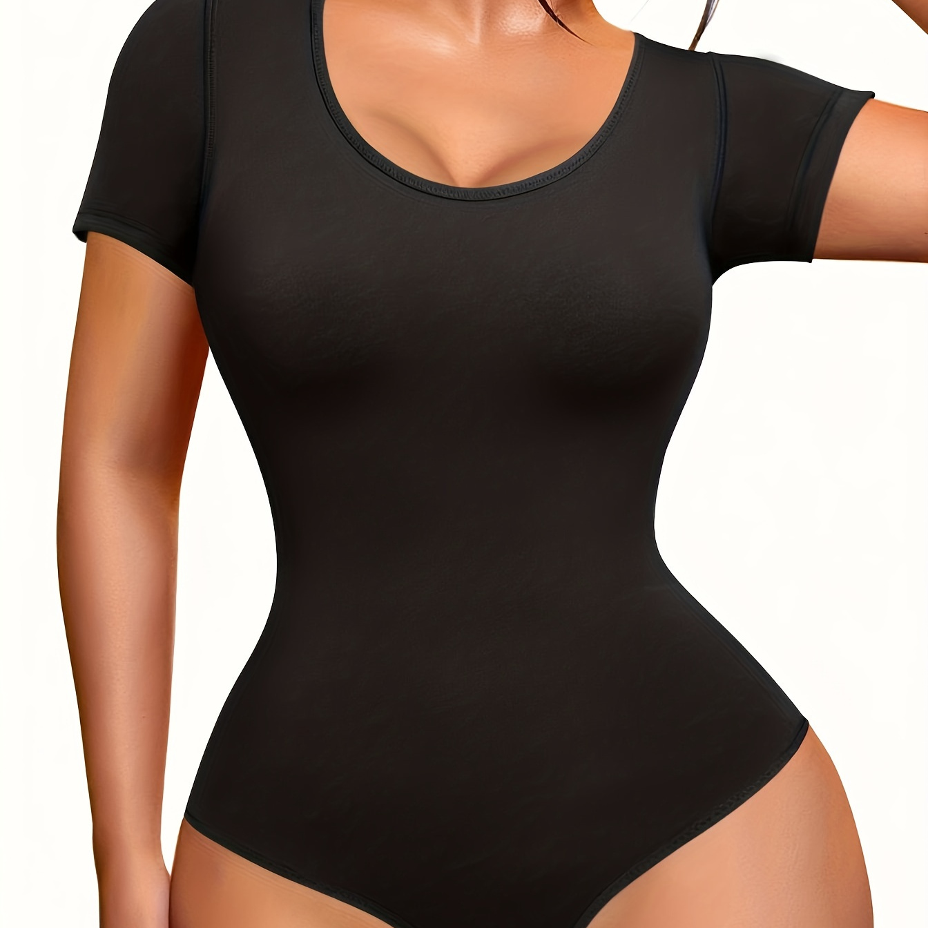 Double Compression Butt Lifting Shapewear Bodysuit - Temu Portugal