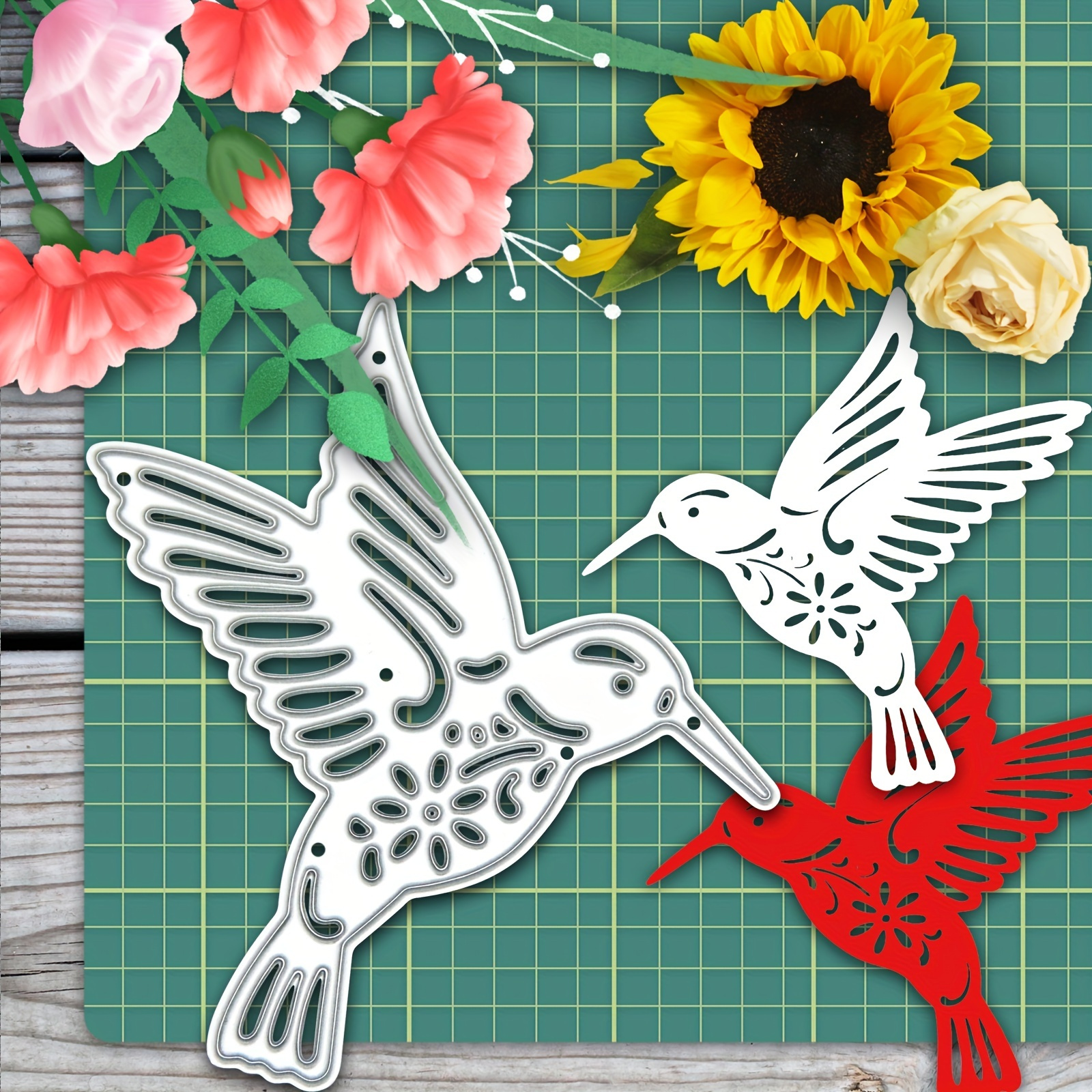 

Metal Cutting Dies Bird Paper Cutting Scrapbook Embossing Diy Decorative Craft Die Cut Blade Punch Stencils, Diy Materials