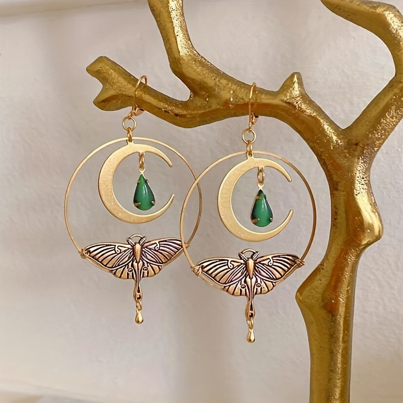 

Water Drop Tassel Earrings, Vintage Bohemian Wedding Engagement Anniversary Gift