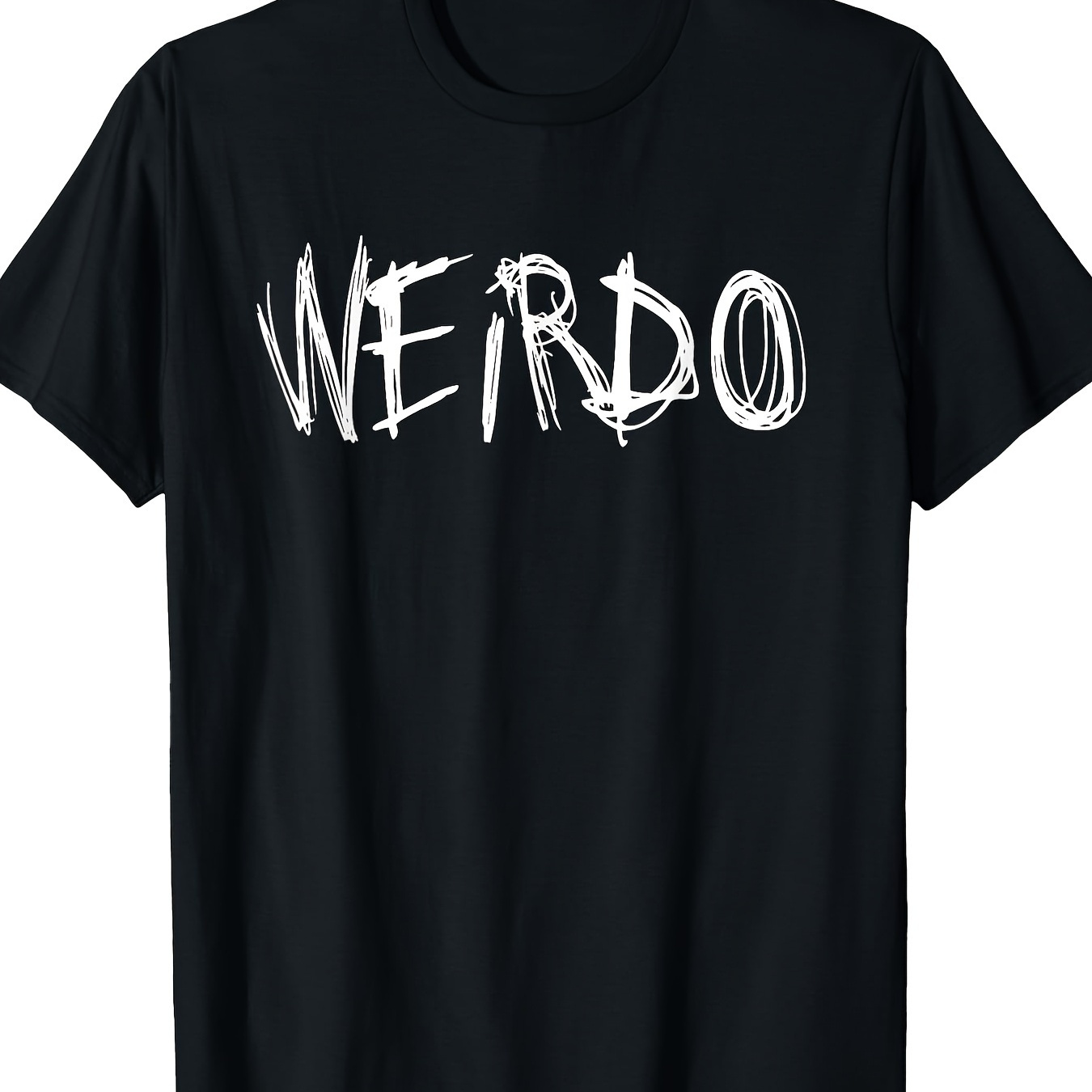 

Weirdo Punk Emo T-shirt Funny Goth Heavy Metal Shirt Gift T-shirt220g