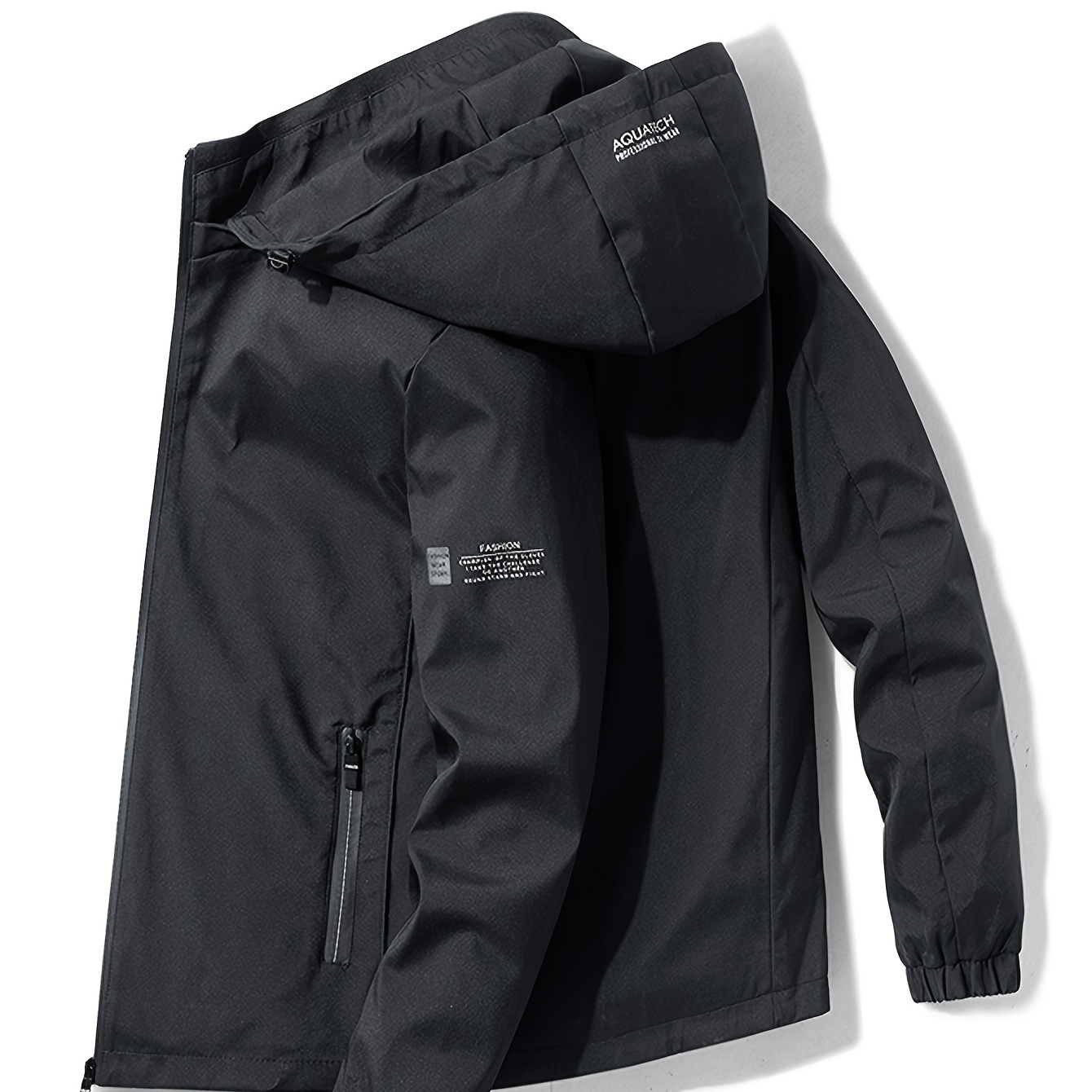 

Men's Casual Hooded Windbreaker Jacket Coat Regular Fit Coat For Spring Autumn Outdoors Hiking