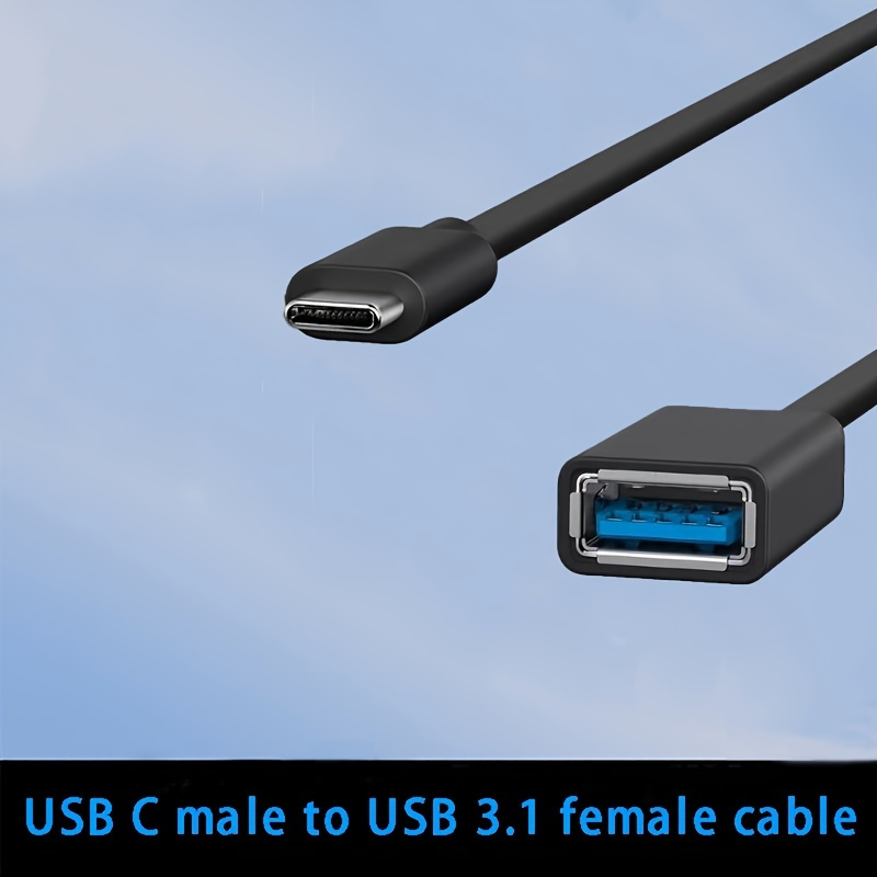 

Usb C To Usb 3.1 Gen 1 Adapter Type C Otg Cable Usb C Male To Usb Female Adapter Usb A To Usb C Charging Cable