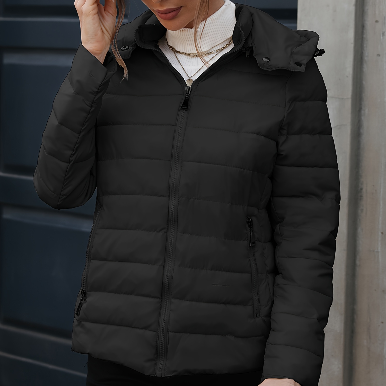 womens winter hooded warm outerwear outdoor autumn winter Mauritius