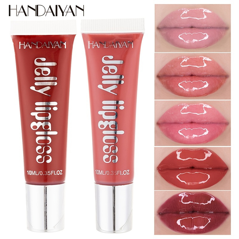 

Hydrating Candy Color Lip Gloss With Moisturizing Jelly Formula And Full Effect Valentine's Day Gifts