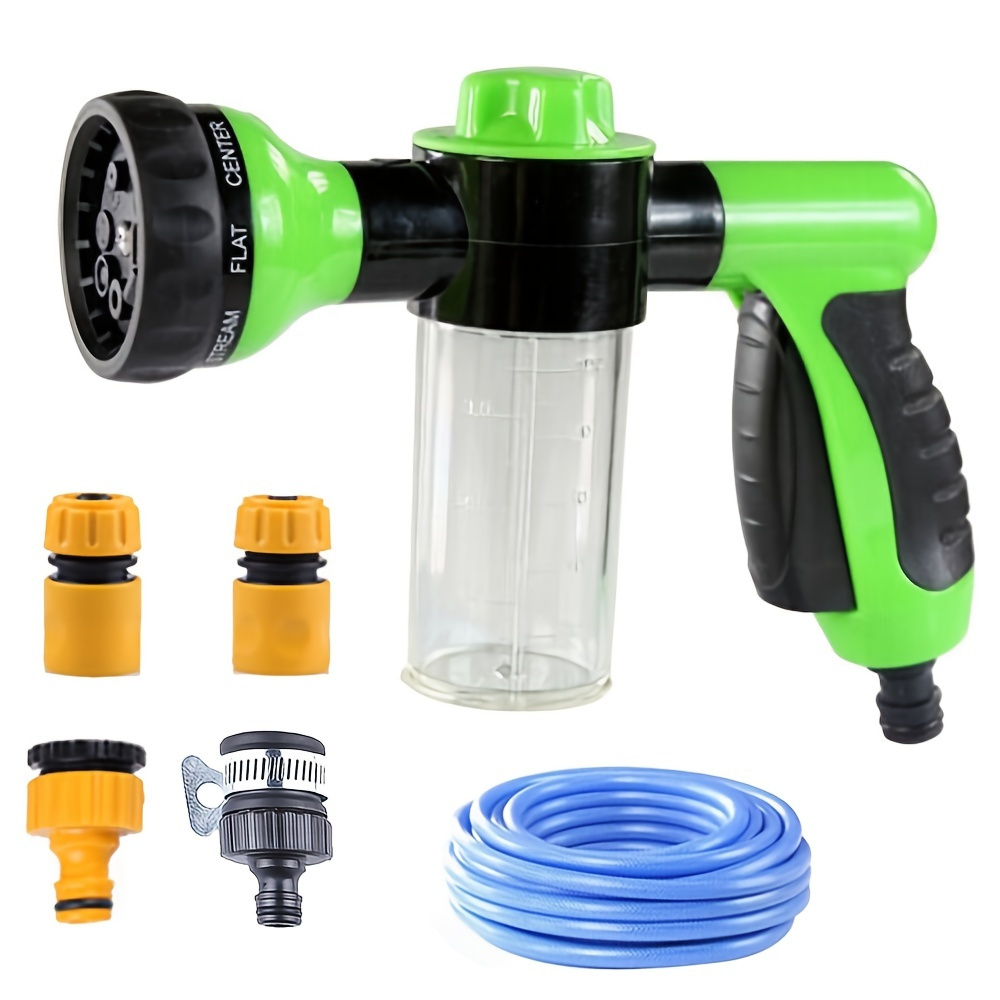 Car Wash Foam Gun Sprayer, Soap Dispenser Bottle Foam Gun 8 Spray ...