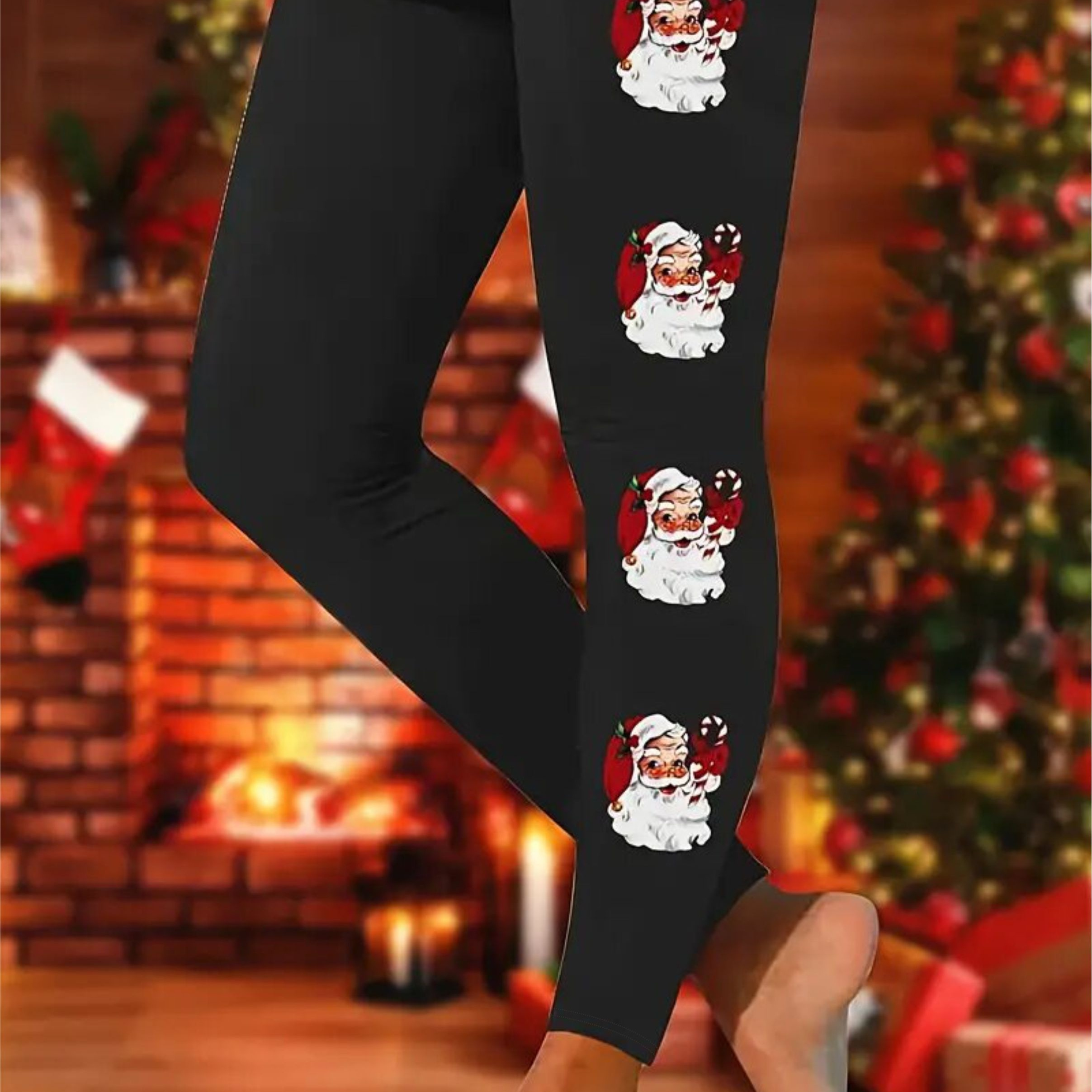 

High Waist Leggings, Casual Skinny Stretchy Leggings, Women's Clothing