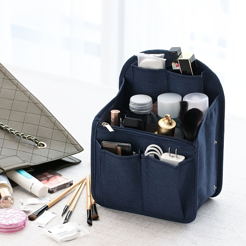 For LV Multi Pochett Make up Organizer Felt Cloth Handbag Insert Bag Travel  Inner Purse Portable Cosmetic Bags - AliExpress