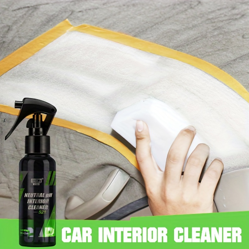 Automotive Supplies, Multifunctional Foam Cleaner, Waterless Glass PU  Leather Plastic Interior Cleaning, Powerful Stain Remover, Car Wash Liquid