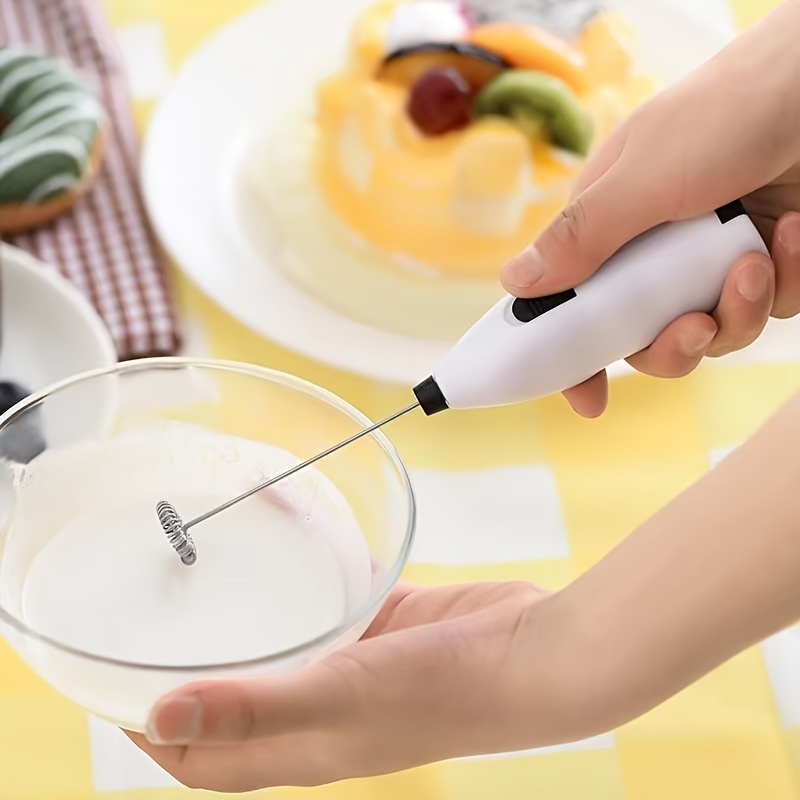 Electric Coffee Blender Frother - Create Delicious Drinks With This  Handheld Eggbeater Bubble Drink Stir Bar! - Temu