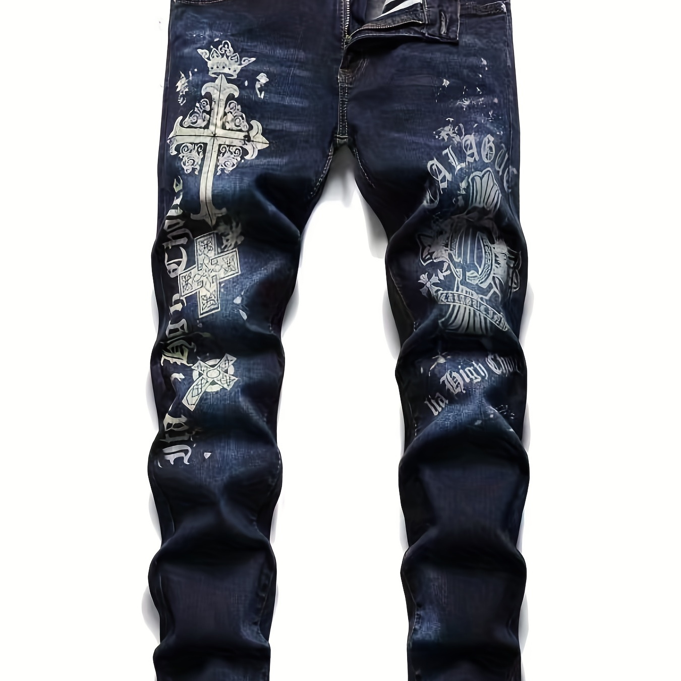 

Nouveaux jeans bleus à la mode pour hommes