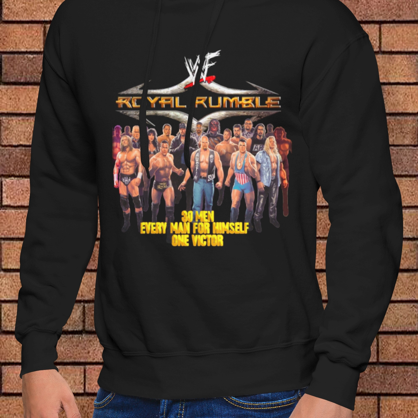 

The Wwf Men Hoodies : Era, , Dx, Ecw, Hhh