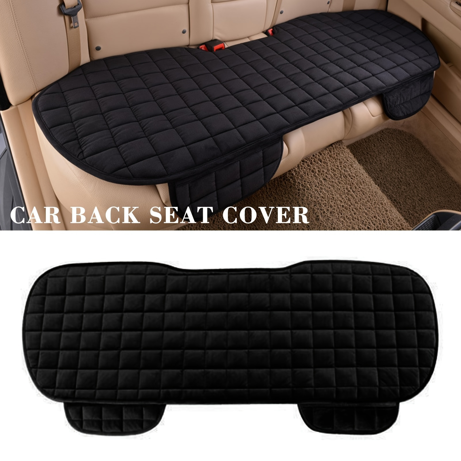 Three piece Set Car Seat Cushion Cover Universal Type Autumn - Temu