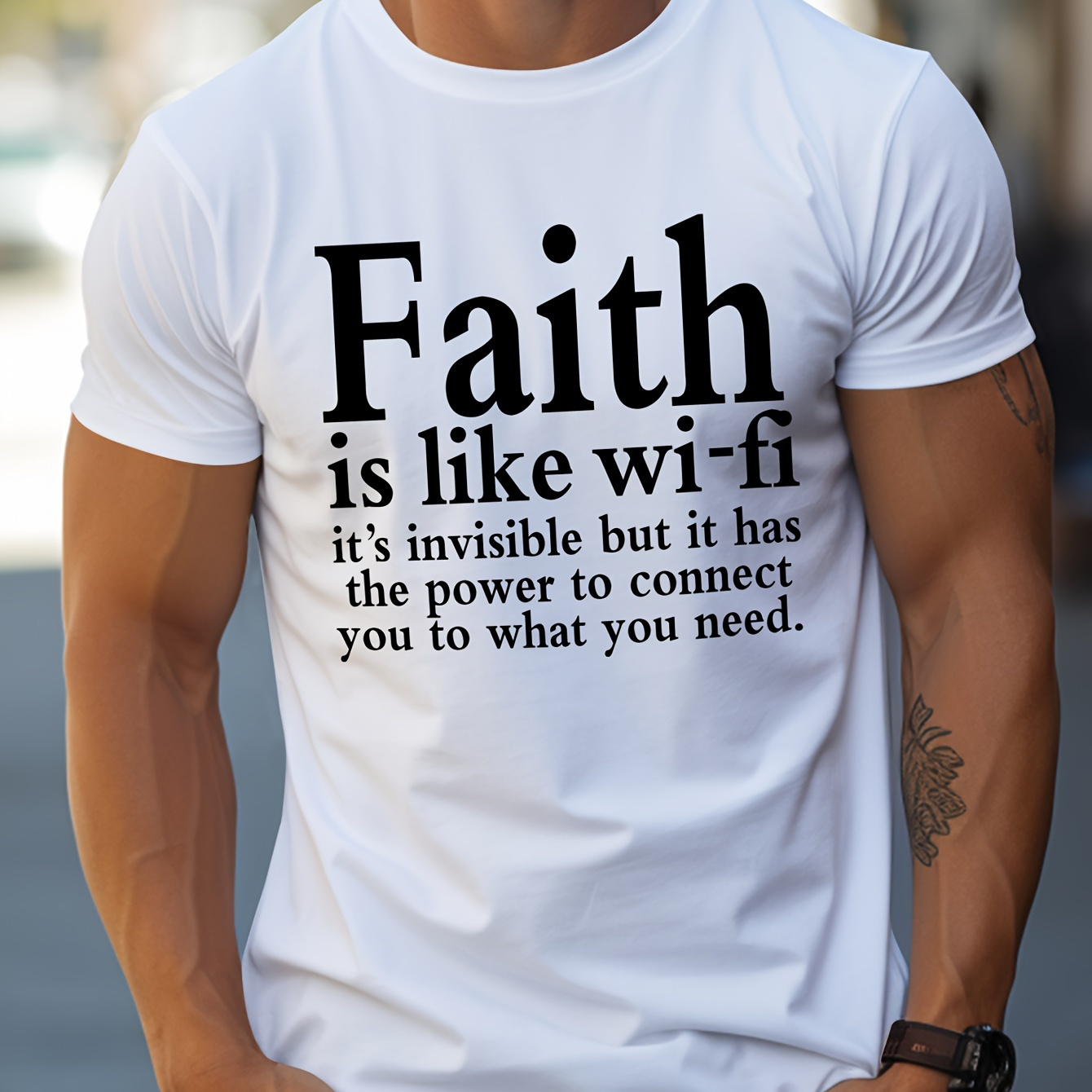 

Funny Slogan Print T-shirt, Casual Trendy Loose Short Sleeve Shirt For Men Women And Couples