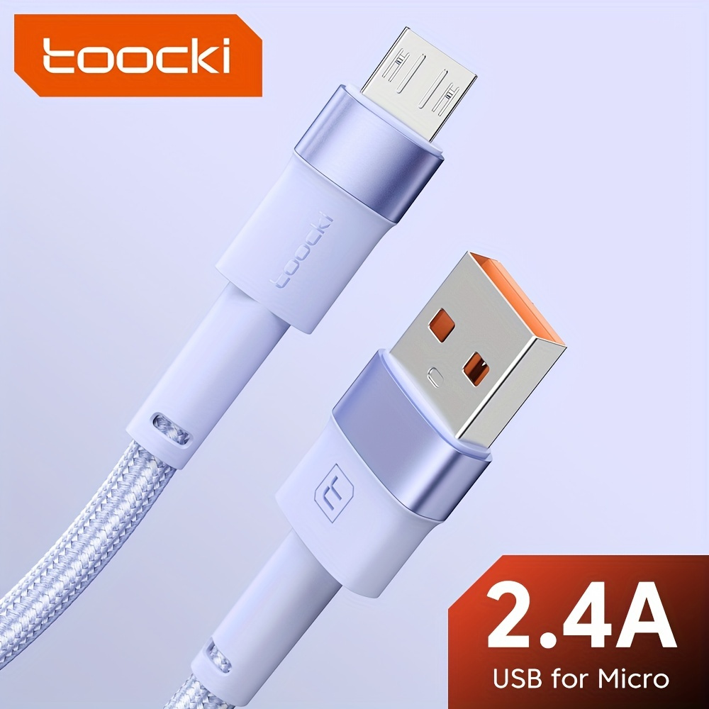 Micro Usb Cable [ ] Rampow Long Android Charger Cord Qc 3.0 - Temu Germany