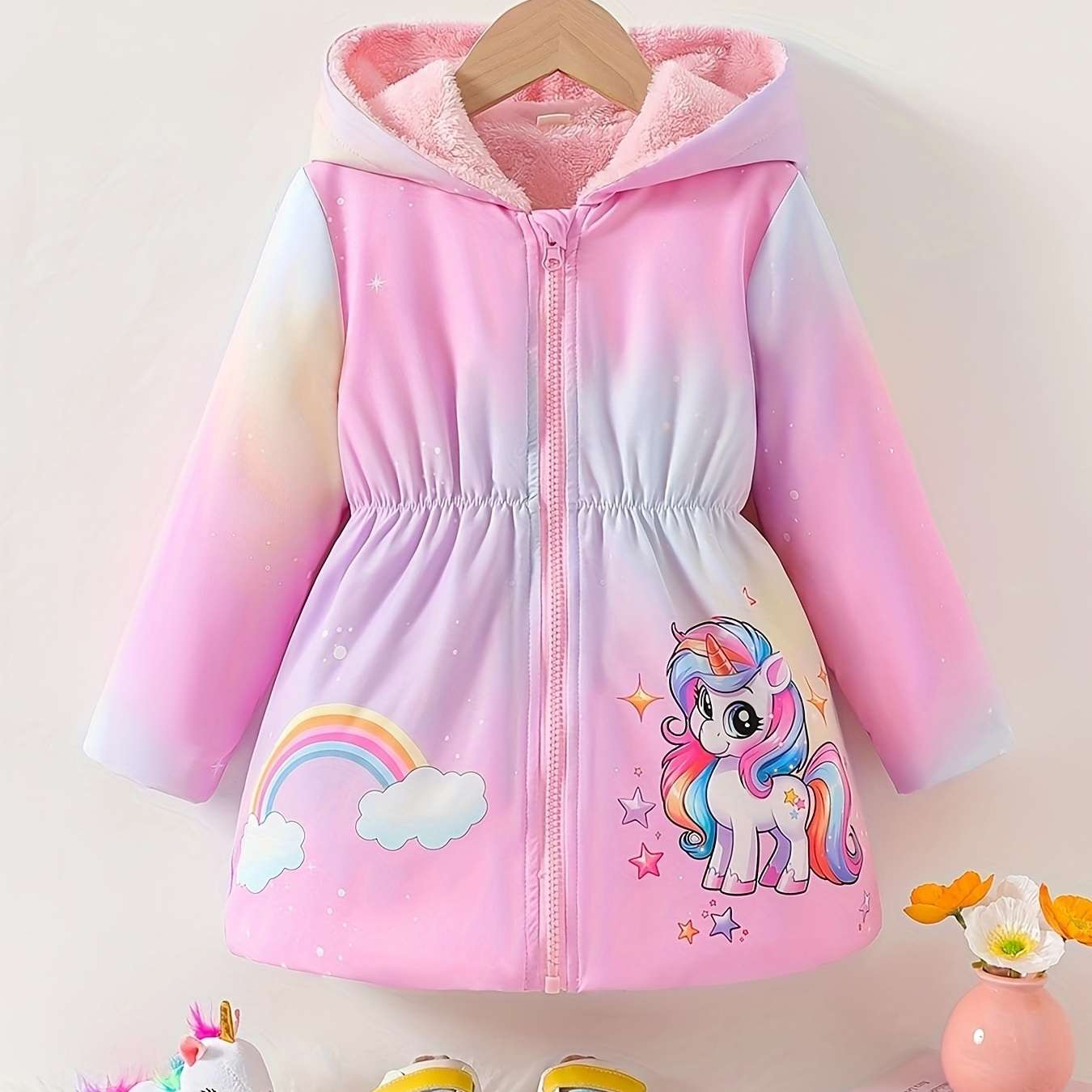 

And Girl's Long Sleeves Hooded , Fleece For , And ,