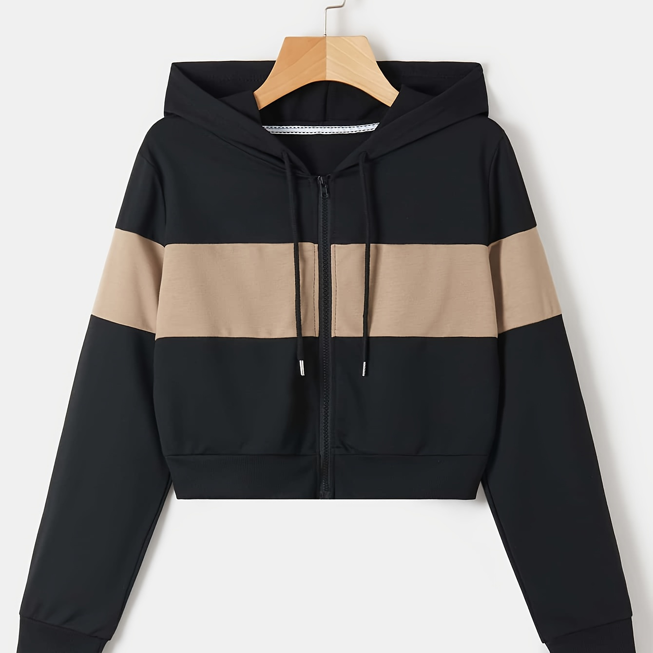 

Autumn 2024 New Color-matching Short Small Sweater Jacket Top Women'