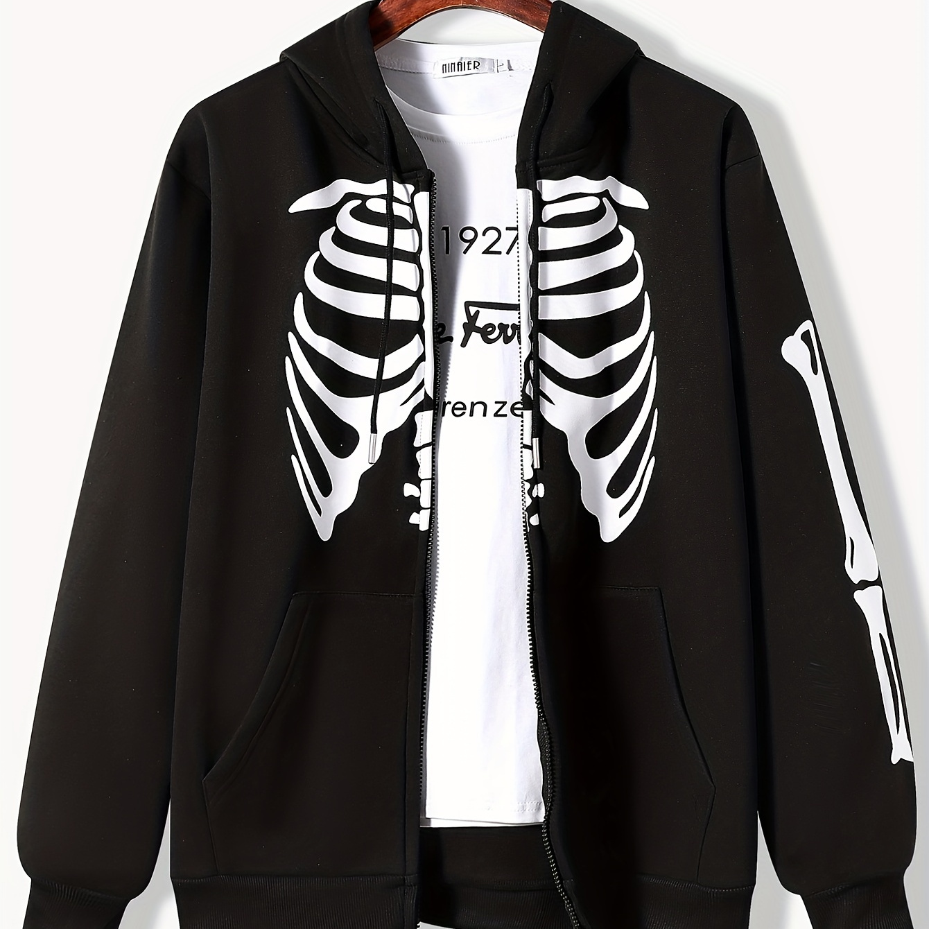 Primark skeleton sale hoodie