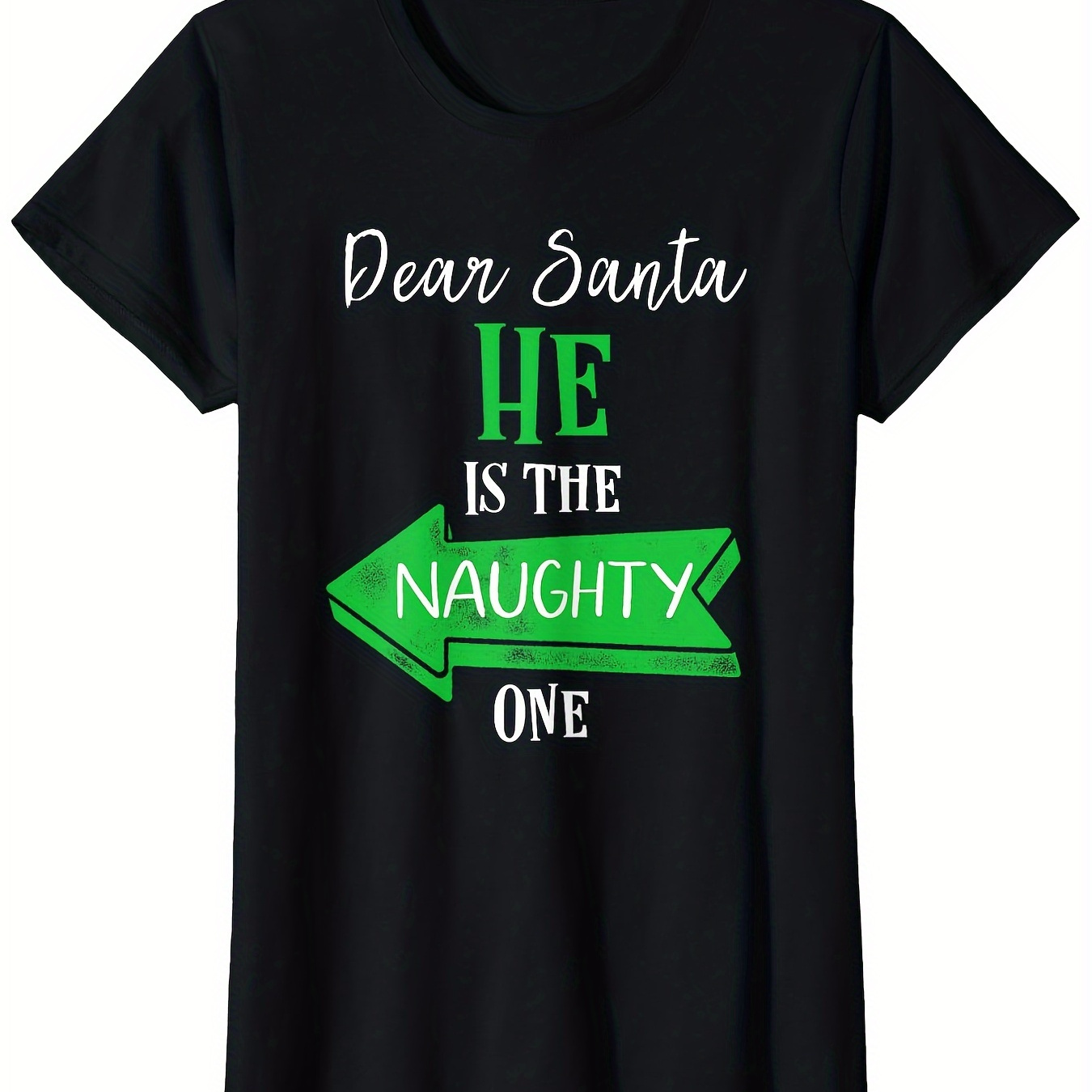 

Matching Christmas Outfit For Couples 100% Cottont-shirt