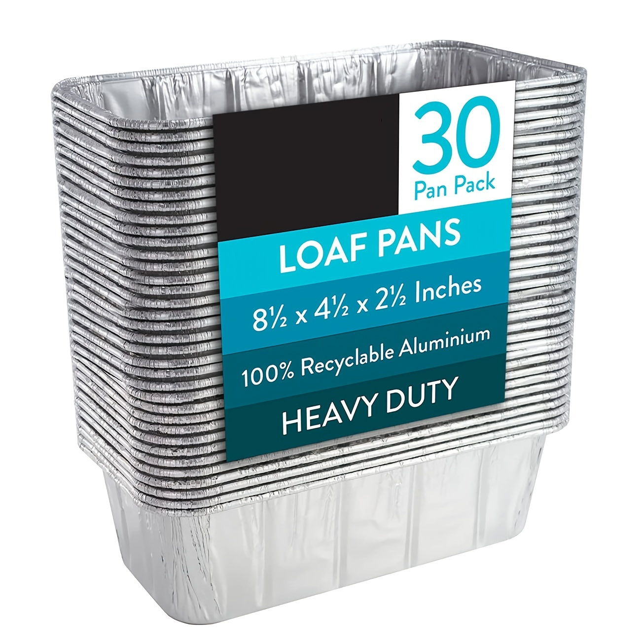 Heavy Duty Aluminum Foil Mini Loaf Pans Perfect For Baking - Temu
