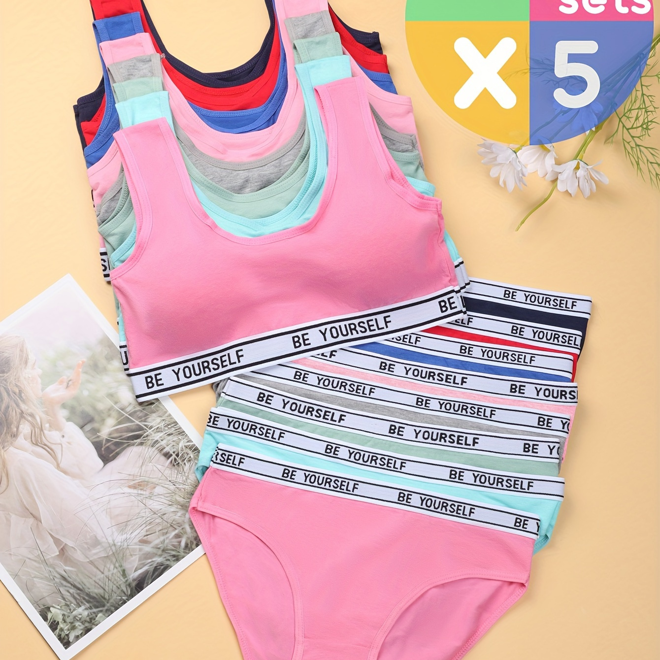 

5 In A Of ' Panties And Set 5 And Affordable 's Underwear Suitable For 10-12 Years Old