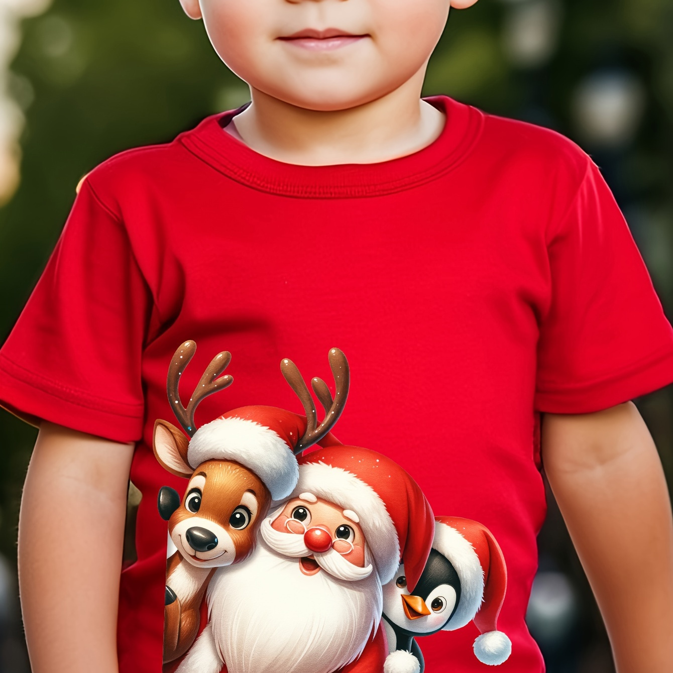 

[top-] Boys' Christmas T- & - , , Washable - For /summer