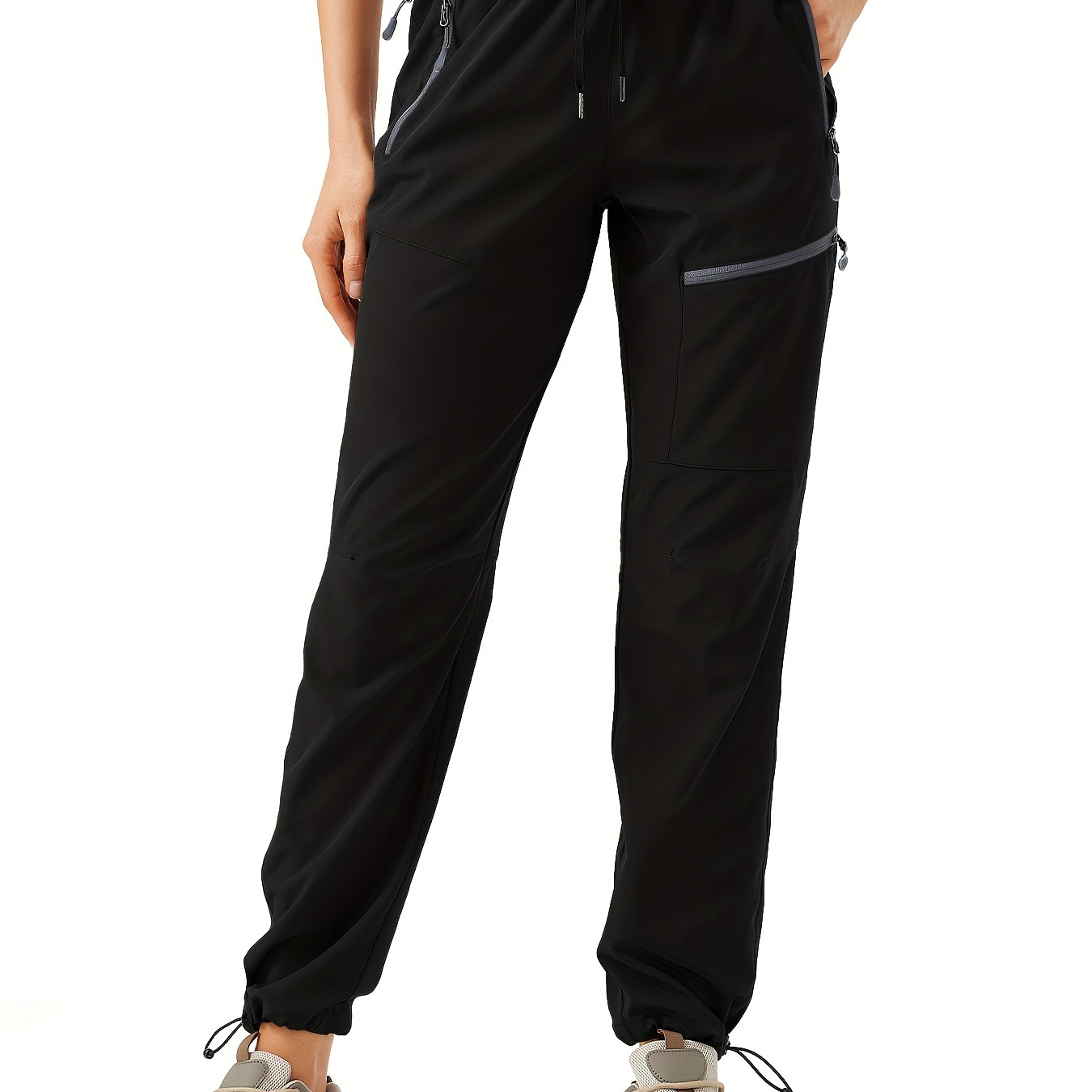 

Quick Dry Lightweight Water Resistant Elastic Waist Cargo Pants For All Seasons