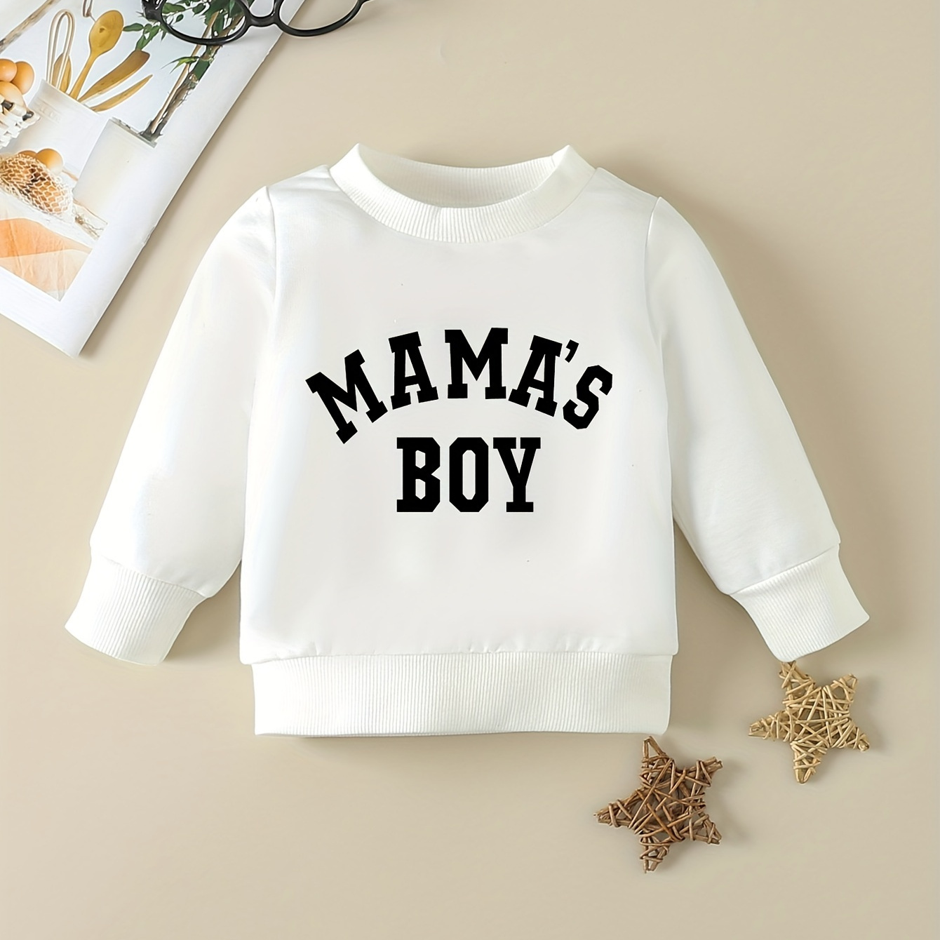 

Baby Boys Winter Autumn New Pullover, Kids Letter Of Love Print Cute Sweatshirt