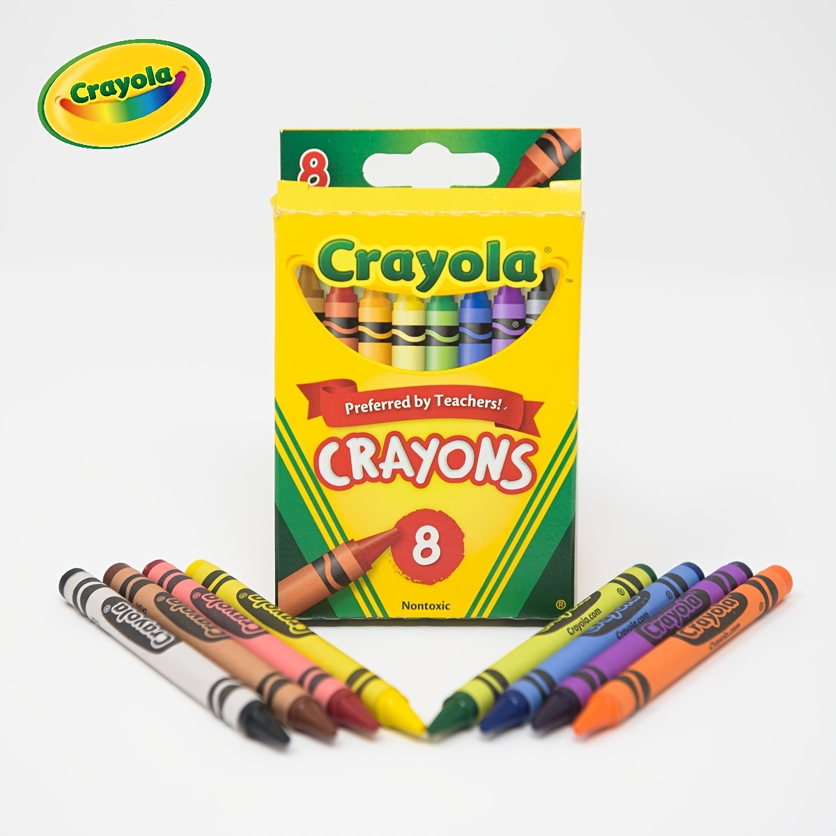 Peanut Crayons For Kids, Colorful Washable Toddler Crayons, Non