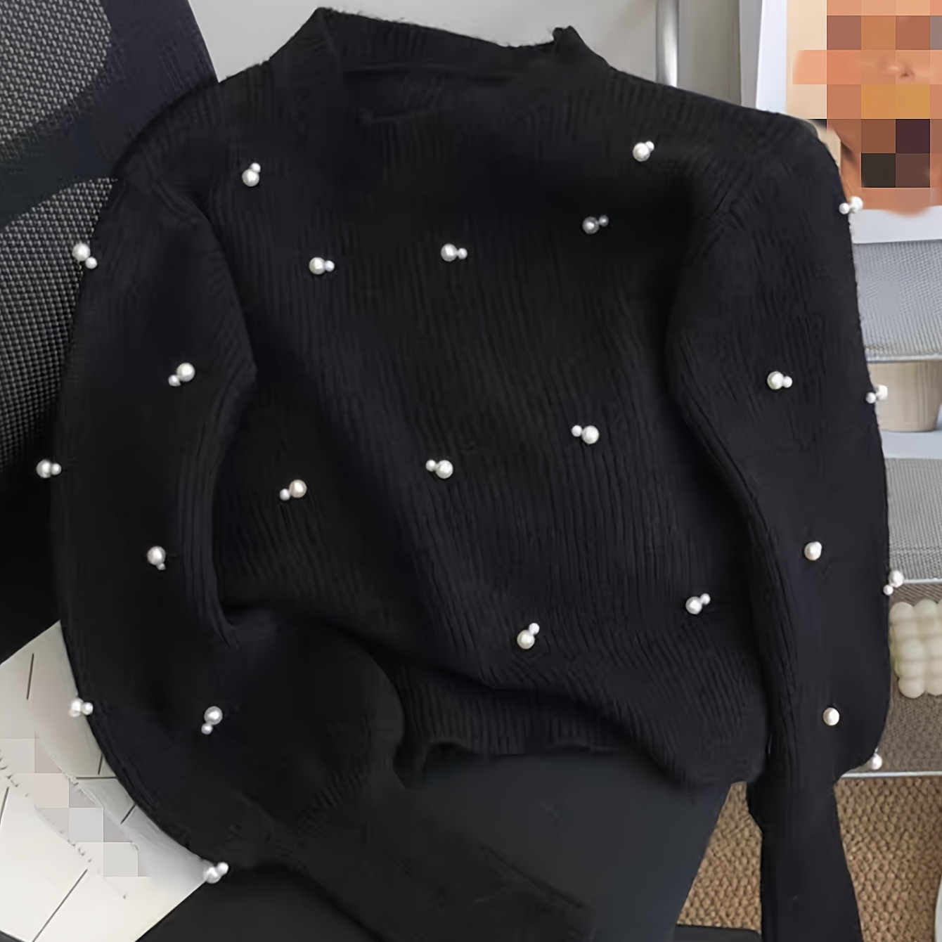 

Beaded For - , Long Pullover Accents, For Fall & , For , ,
