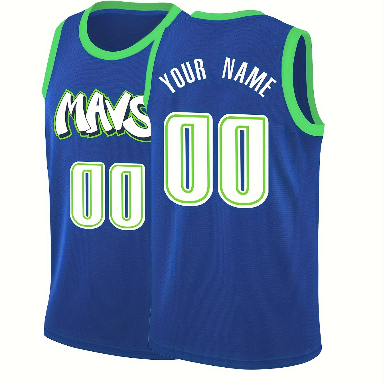 

Custom Men's Basketball Jersey - Personalized Name & Number, Embroidered, Breathable Polyester, S-3xl