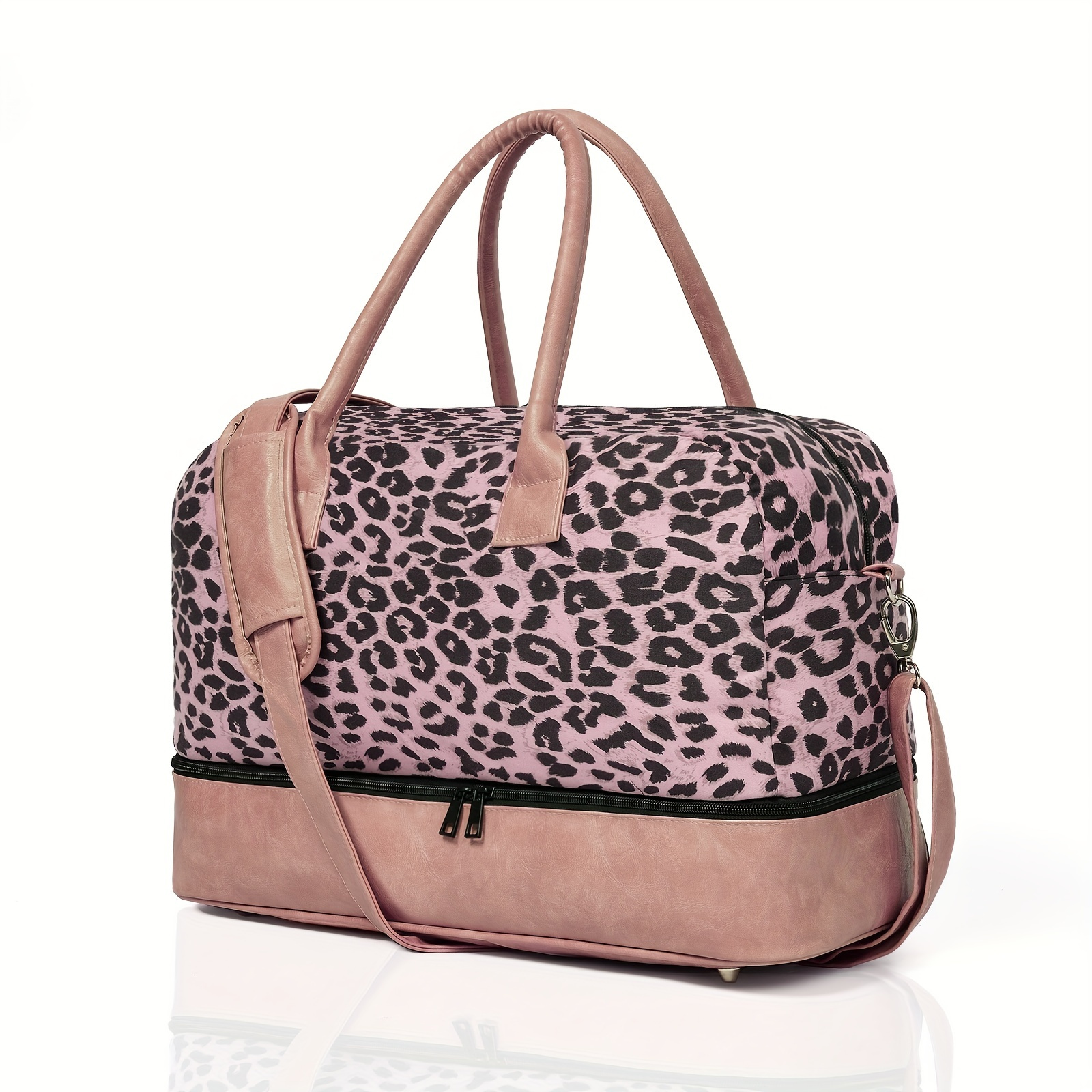 3.1 Phillip Lim For Target Large Leopard Cheetah Print Drawstring Travel Bag