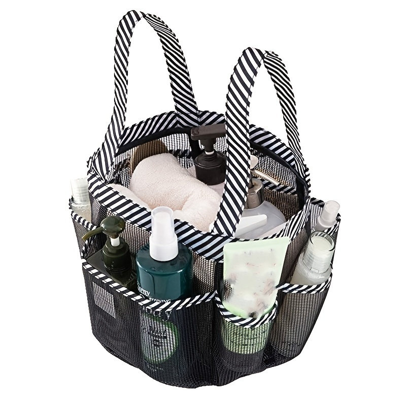 

Toiletry Bag For Men And Women Bathroom Foldable Mesh Sanitary Bag Hygiene Bag Portable Hand Carrying Bath Bag Wash Bag