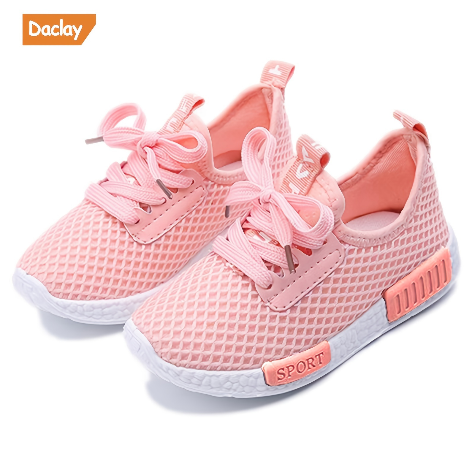 

Daclay Kids Mesh Shoes, Breathable Sandals For Spring And Autumn, Casual Walking Sneakers For Girls Boys School Students Teenager