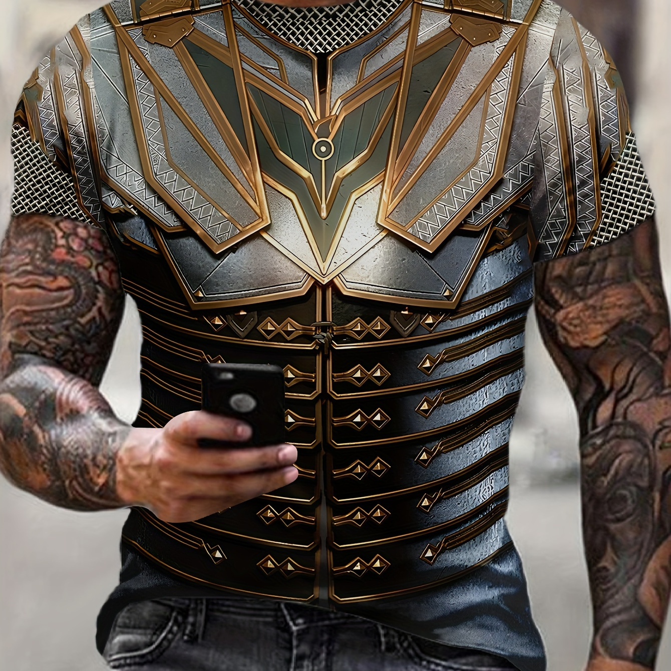 

Men' Armor Print T-shirt