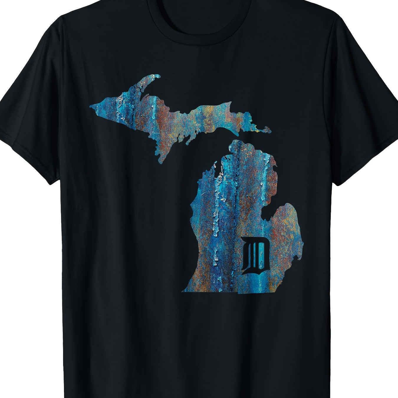 

Blue Rust - D Mitten T-shirt