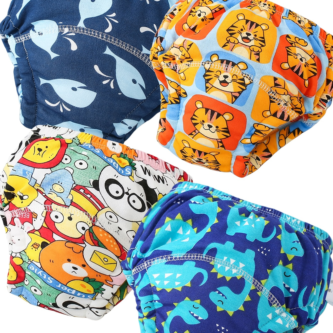 

4pcs Boys' Pants - & , , For Potty