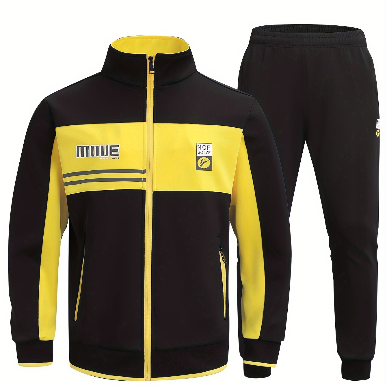 

1 Piece Sports And Outdoor Products Fitness, Training Products Fitness Wear Men's Leisure Sports Set Men's Leisure Set Spring And Autumn Nhs3855-1