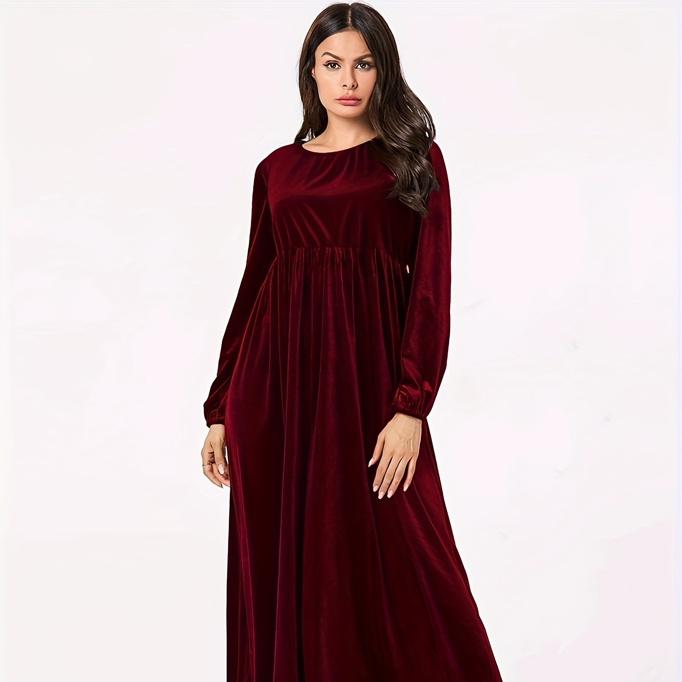

[top-] For Women - Long Sleeves, Round , - For Fall/