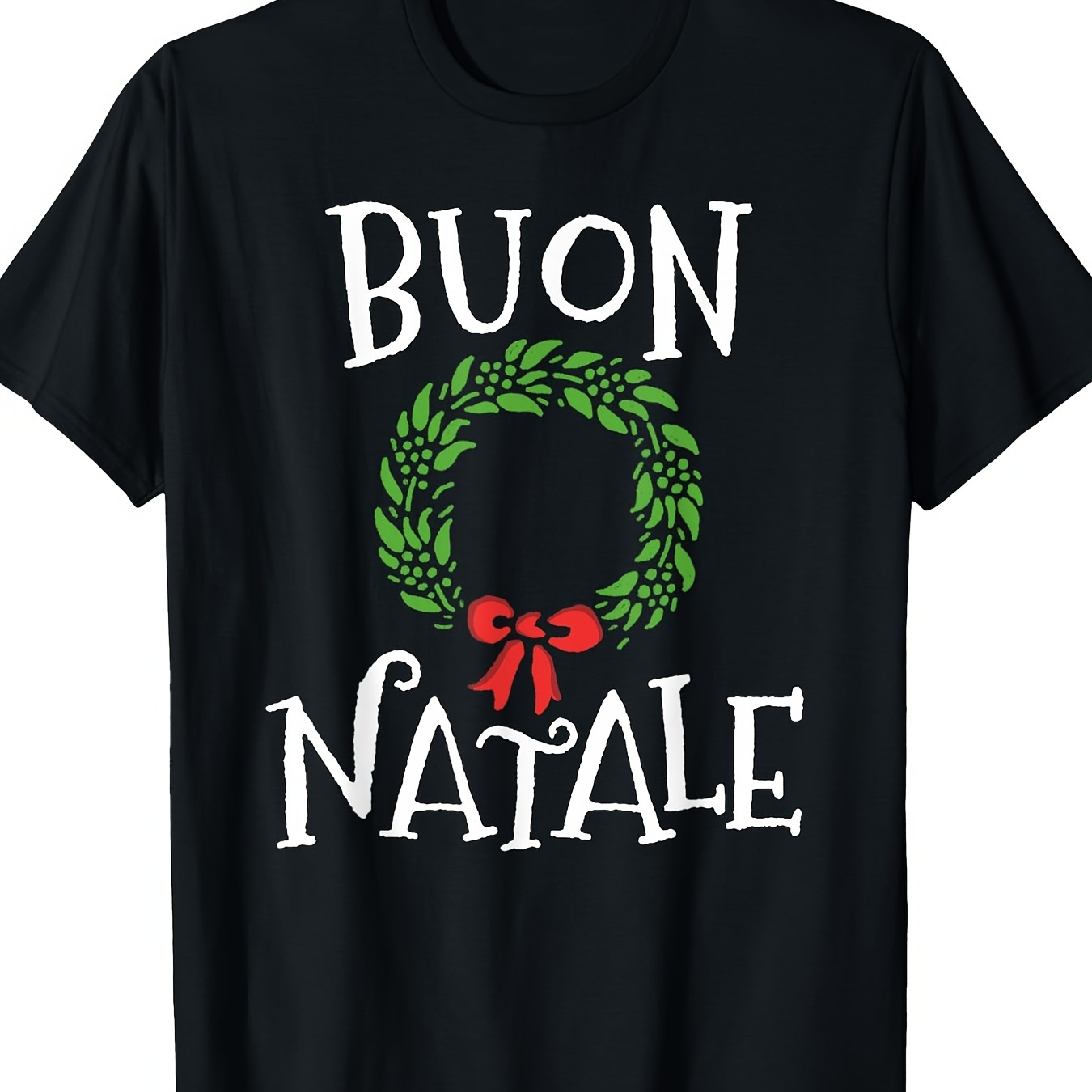 

Christmas T-shirt Italy Italian Merry T-shirt - 220g 100% Cotton