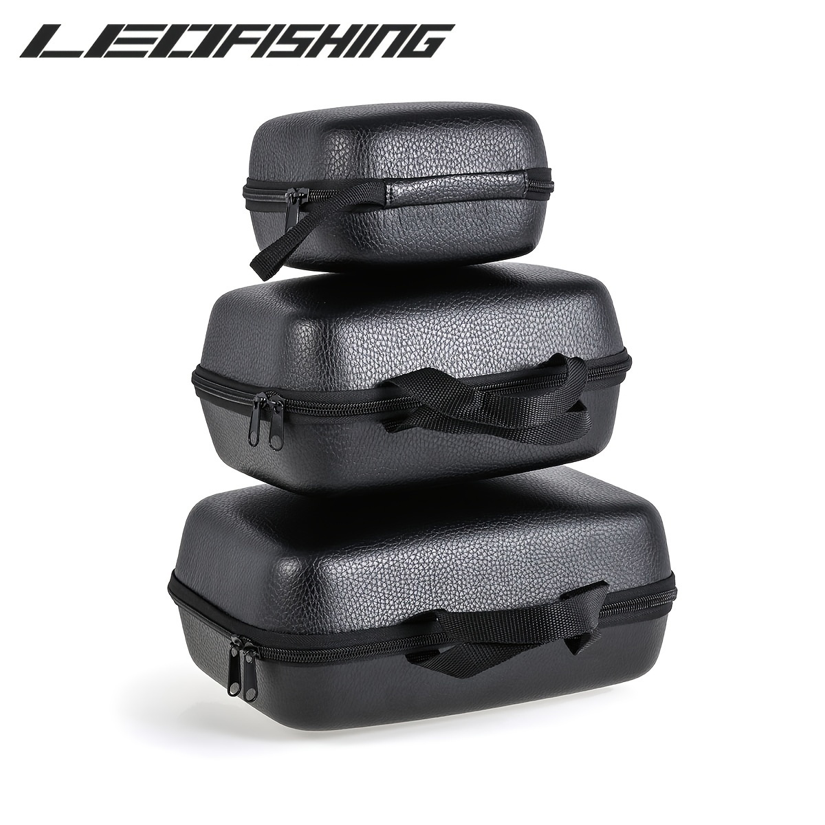 LEOFISHING Fishing Reel Bag - Shockproof and Waterproof Spinning Reel  Protective Cover - Tackle Storage Case for Spinning, Baitcasting, and  Trolling R