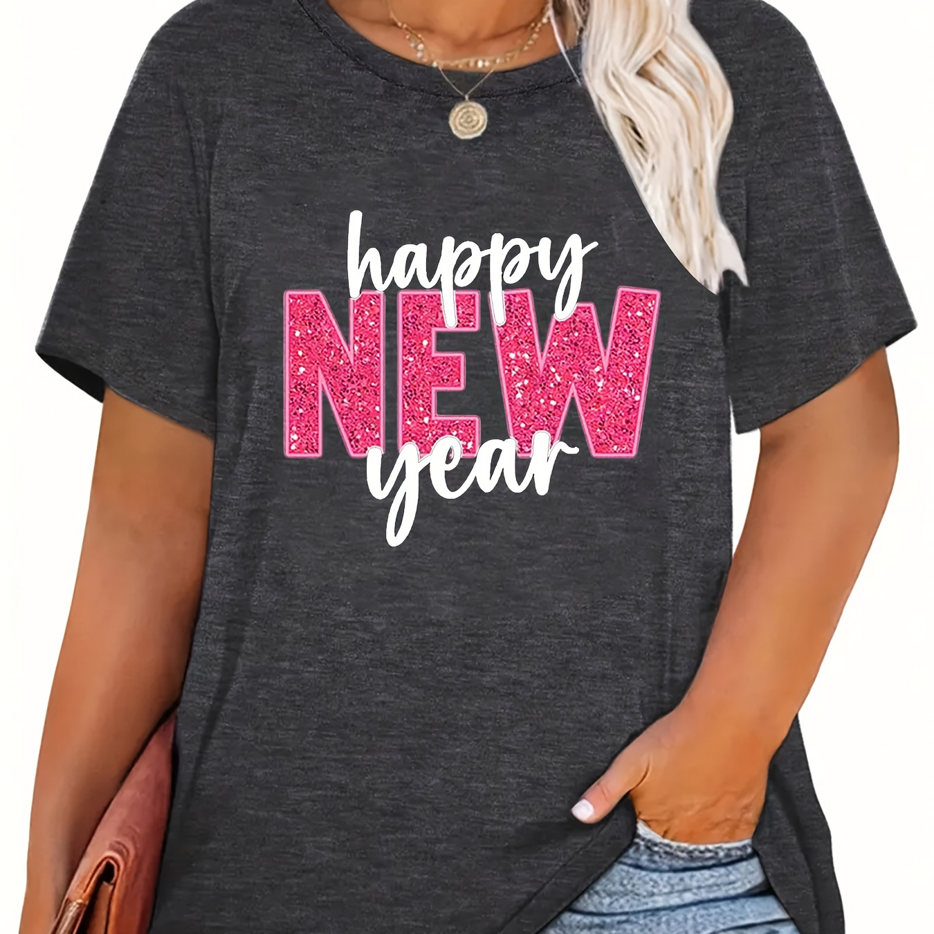 

Plus Size New T-, Top For & Summer, Women's Plus Size Clothing
