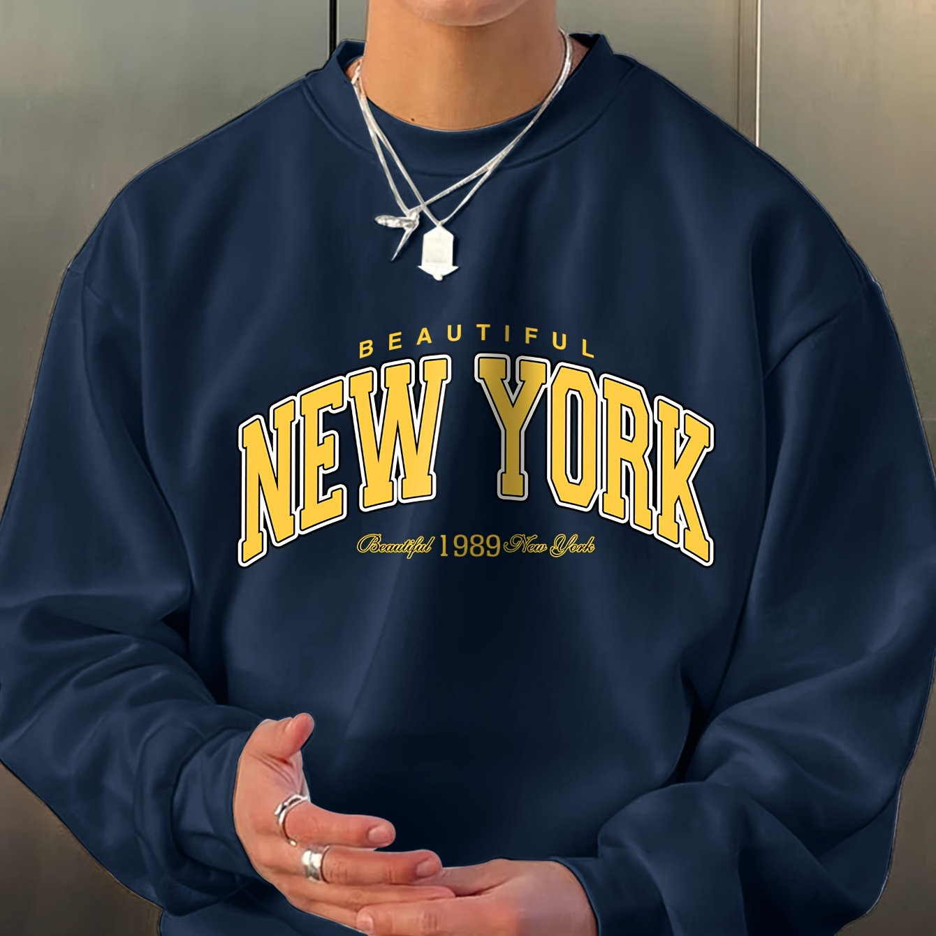 

Sweatshirt - , , Washable, Unique Letter For & - For