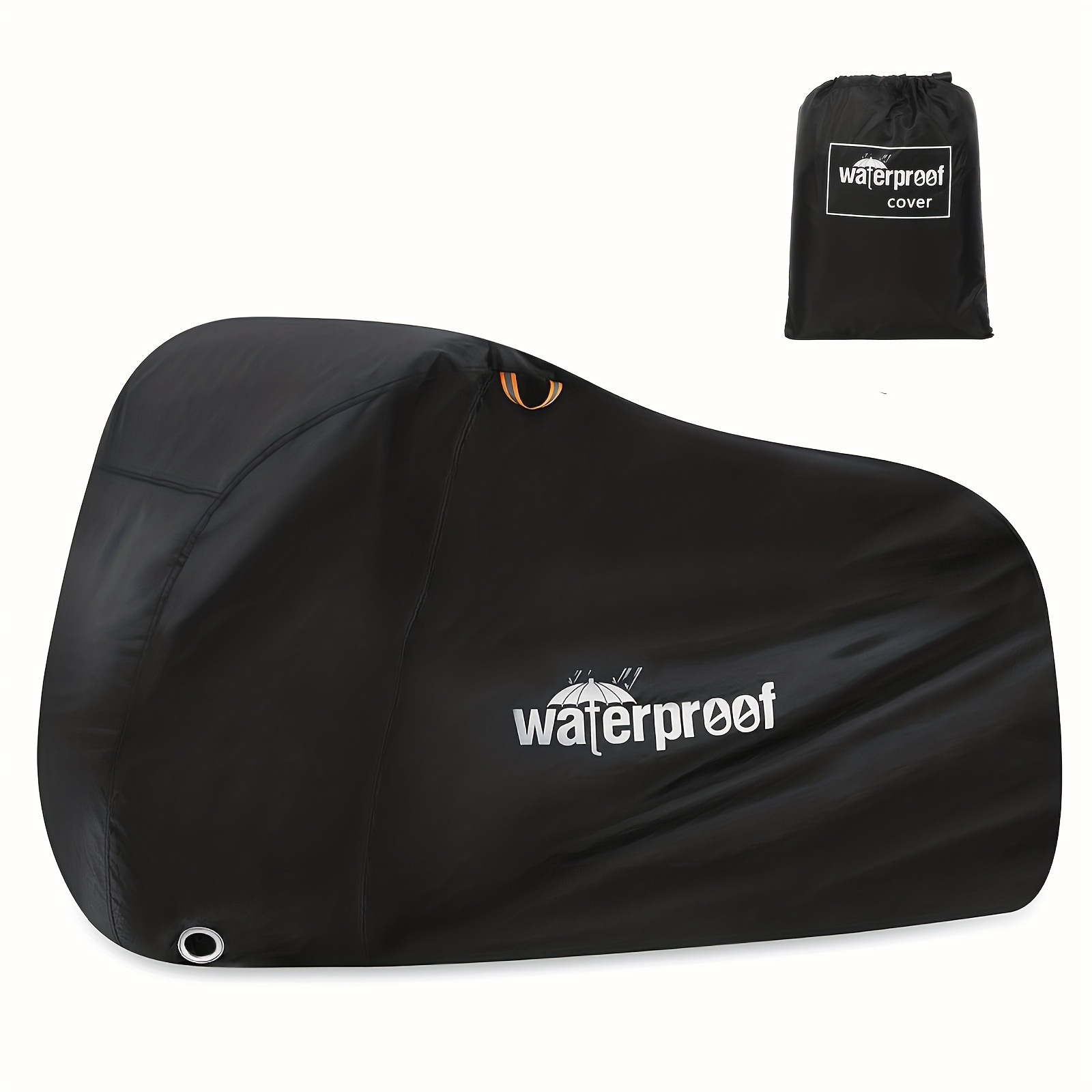 

1pc Waterproof Bike Cover For 1-2 Bikes - Protect Your Mountain, Road, Or Electric Bike From Rain, Sun, And Dust