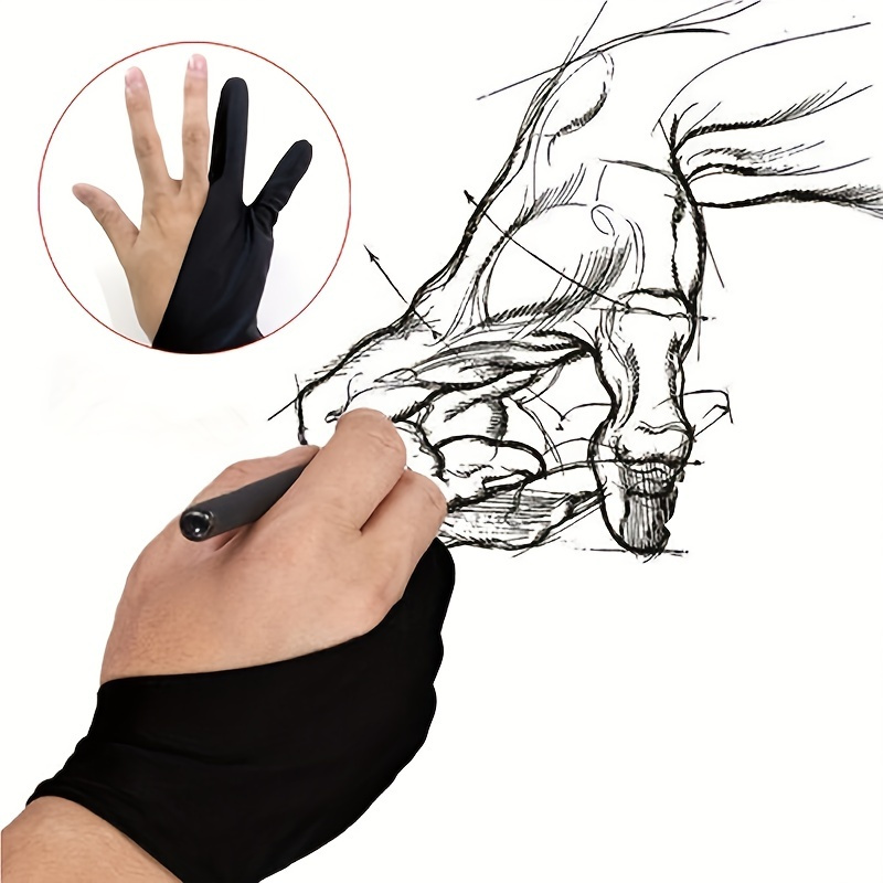 Artist Gloves For Drawing Tablet Free Size Artist's - Temu Mexico